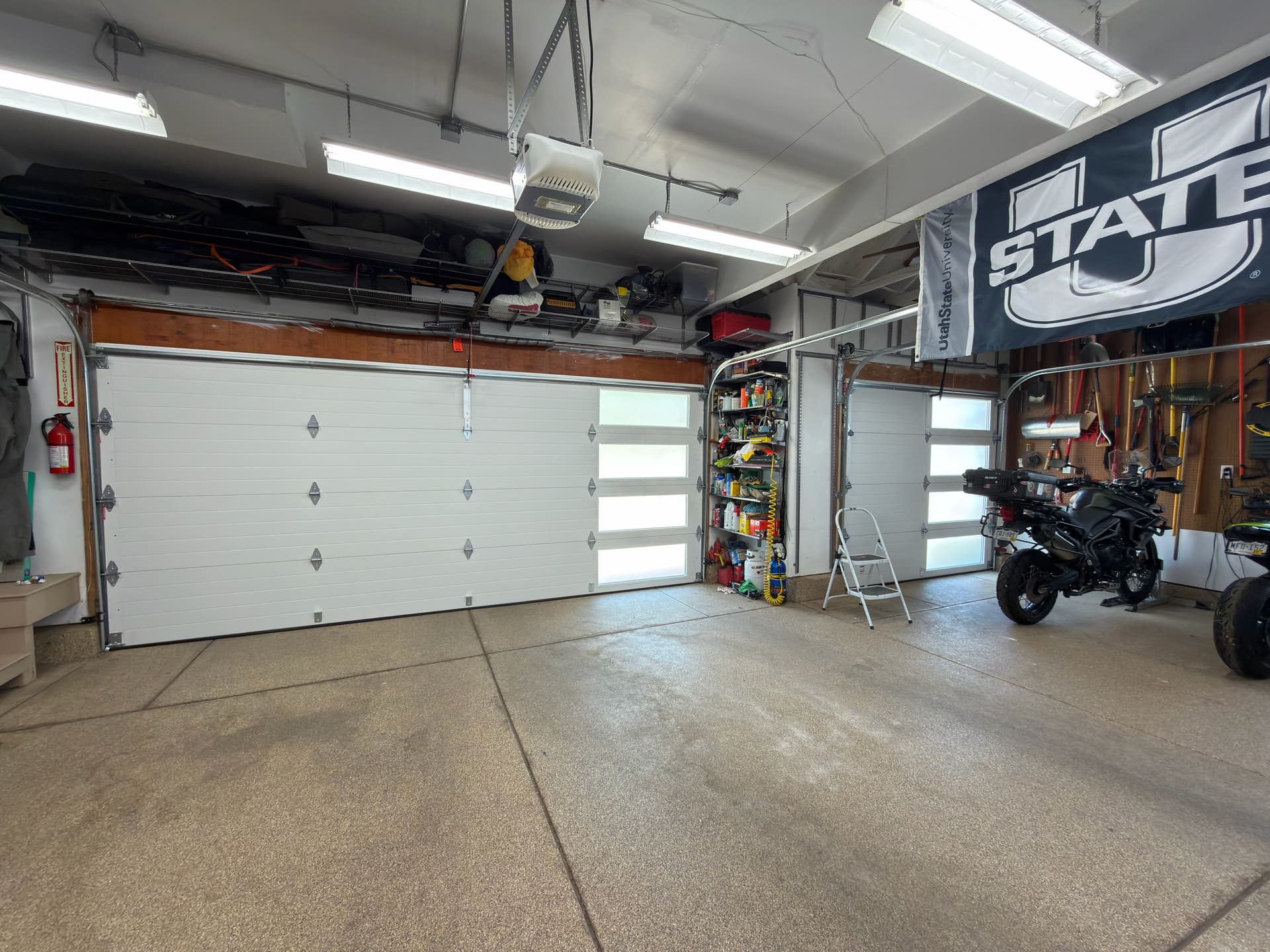 Gallery photos for Old Wood Doors Out, Insulated Steel Doors In - Big Upgrade: Image #2