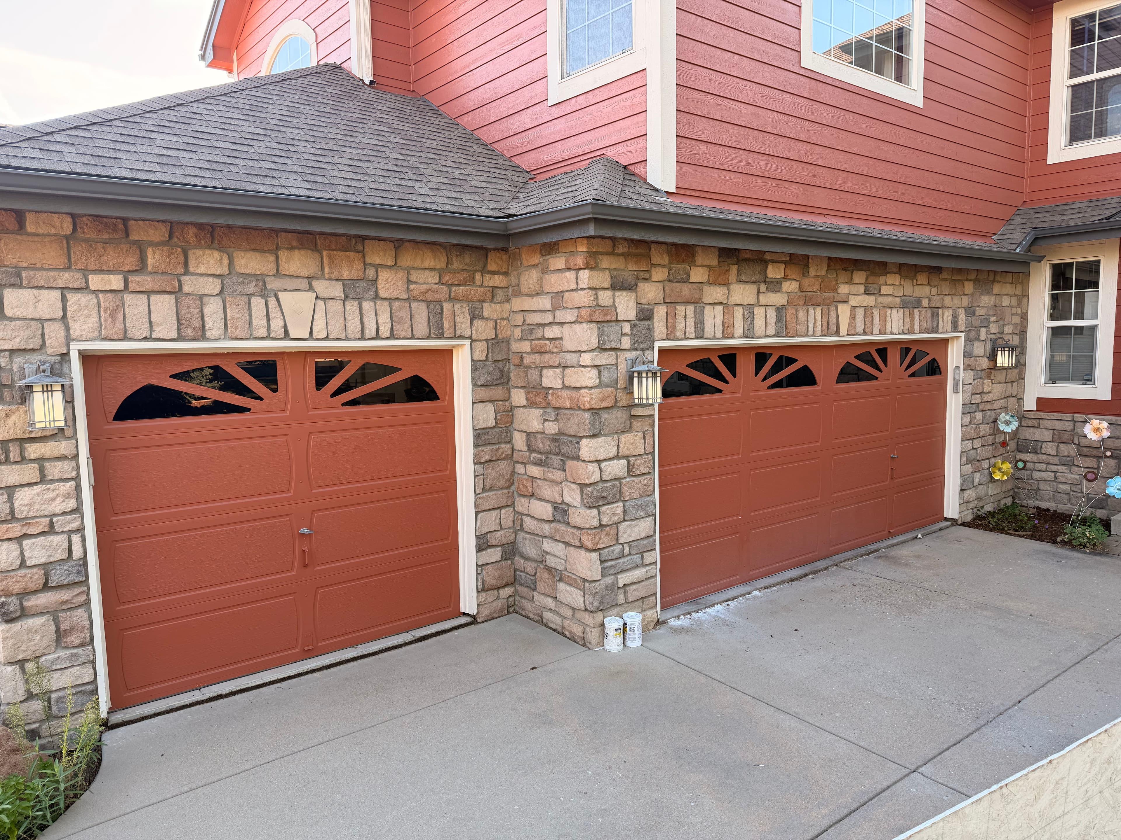 Project Old Wood Doors Out, Insulated Steel Doors In - Big Upgrade image