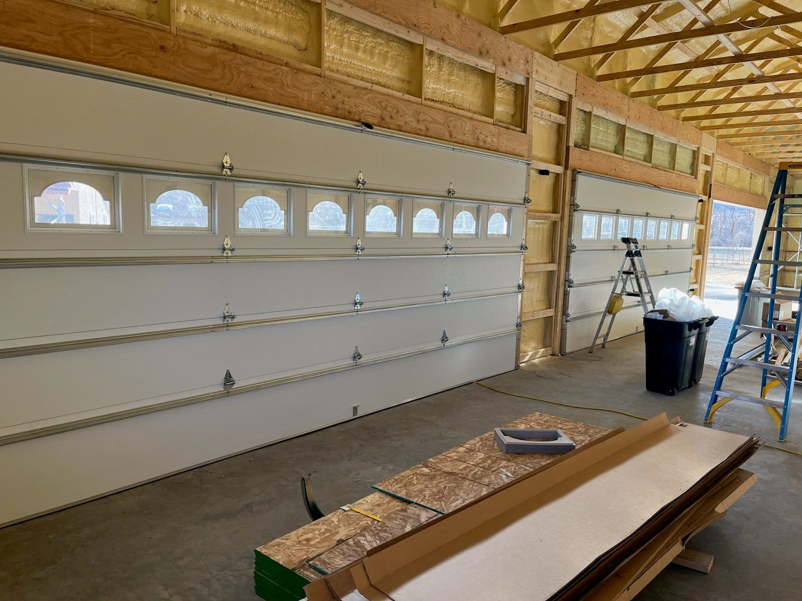 Project Garage Door Installation for New Shop image