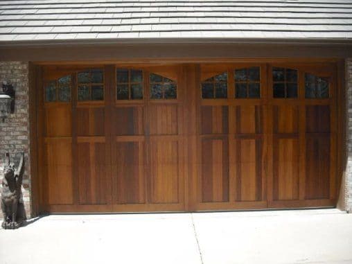 Elevate Your Home with Western Red Cedar Garage Doors image